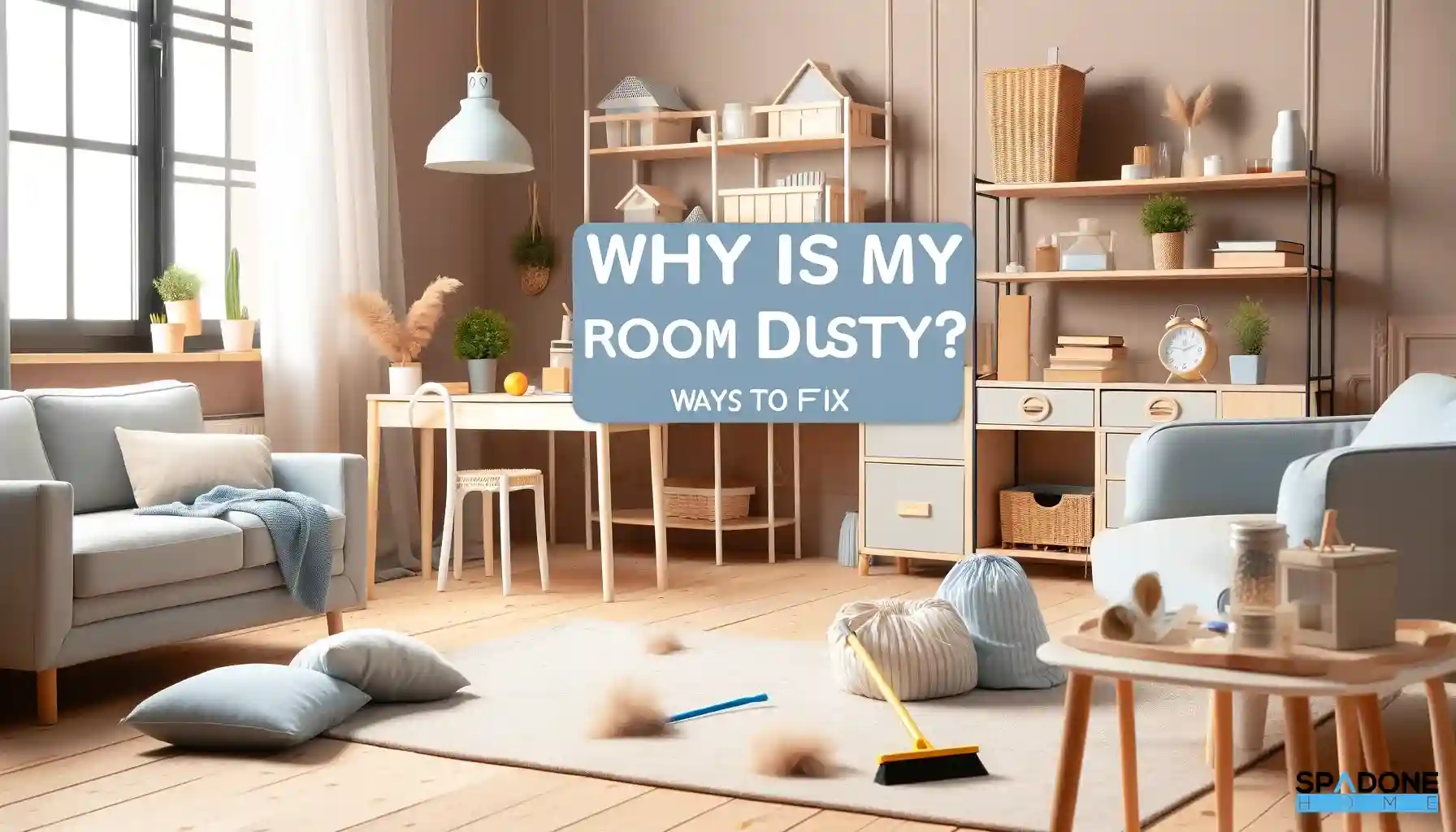 7 Reasons Your Room is So Dusty and Ways to Fix them