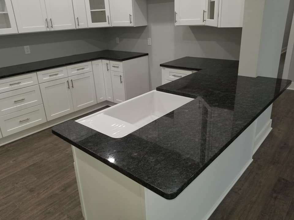Steel Grey Granite countertop