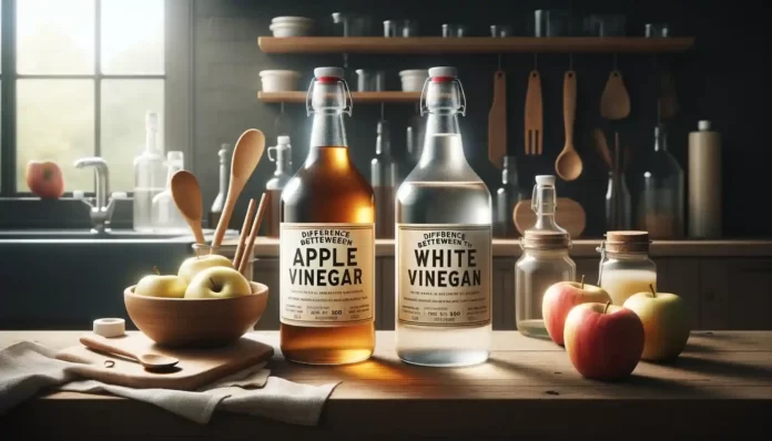 apple cider vinegar vs white vinegar