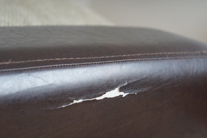 how to stop faux leather from peeling